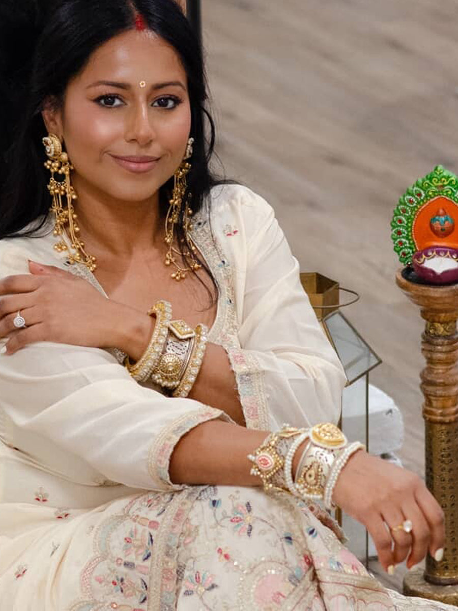 Chitrakshi Cuff Bangle / Bracelet