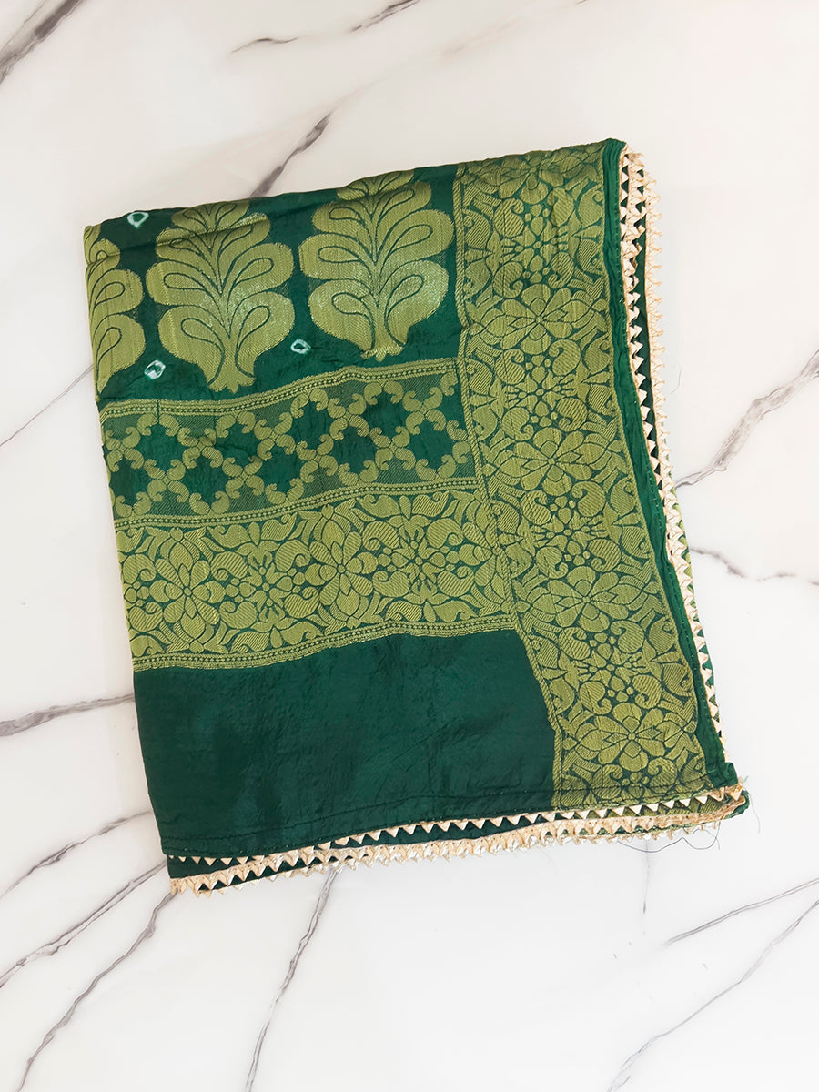Dhruvi Dupatta - Green