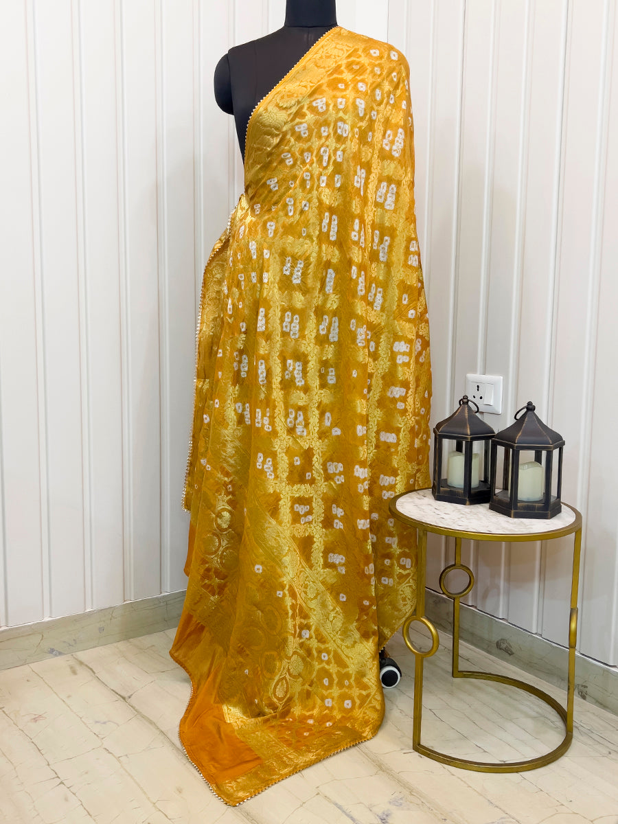 Dhruvi Dupatta - Mustard