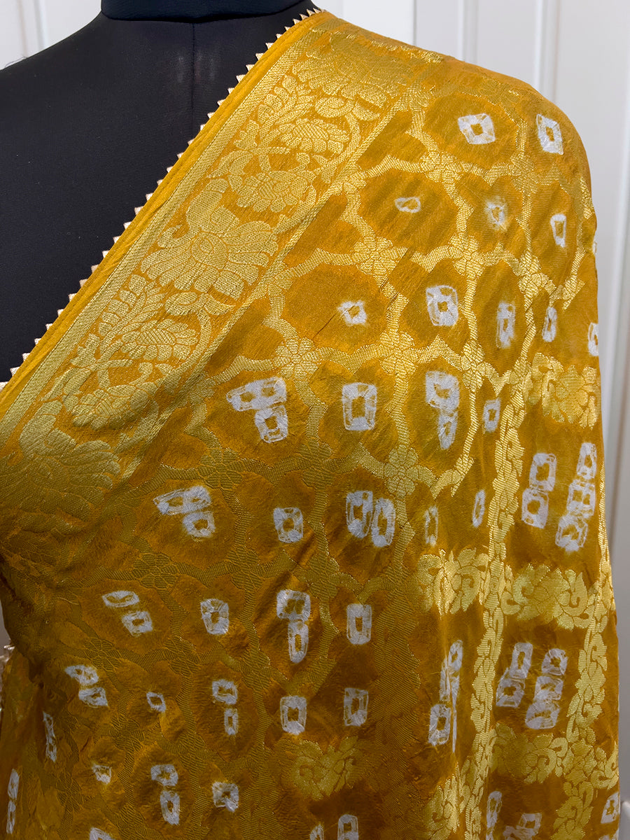 Dhruvi Dupatta - Mustard