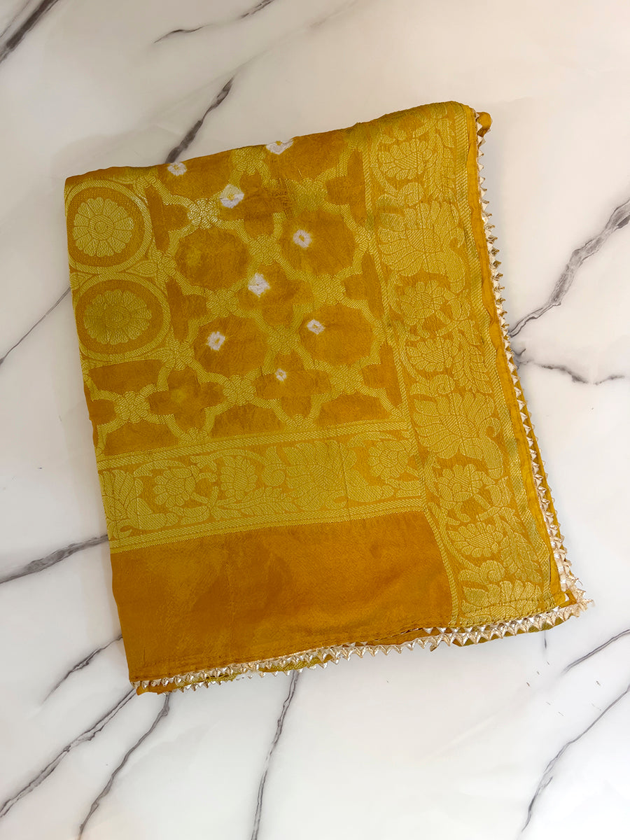 Dhruvi Dupatta - Mustard