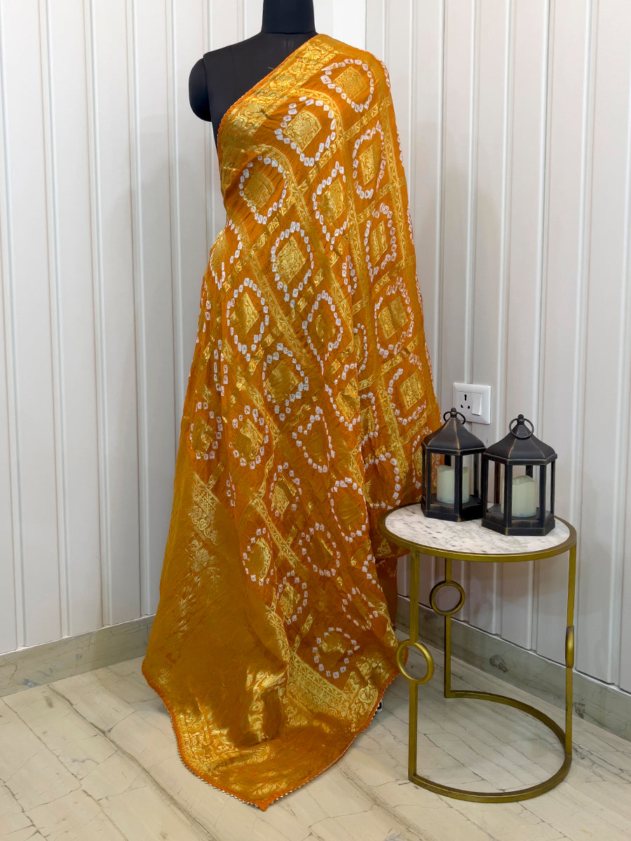 Dhruvi Dupatta - Orange