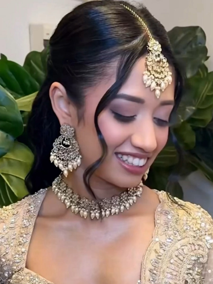 Adaa Necklace Set - Goden