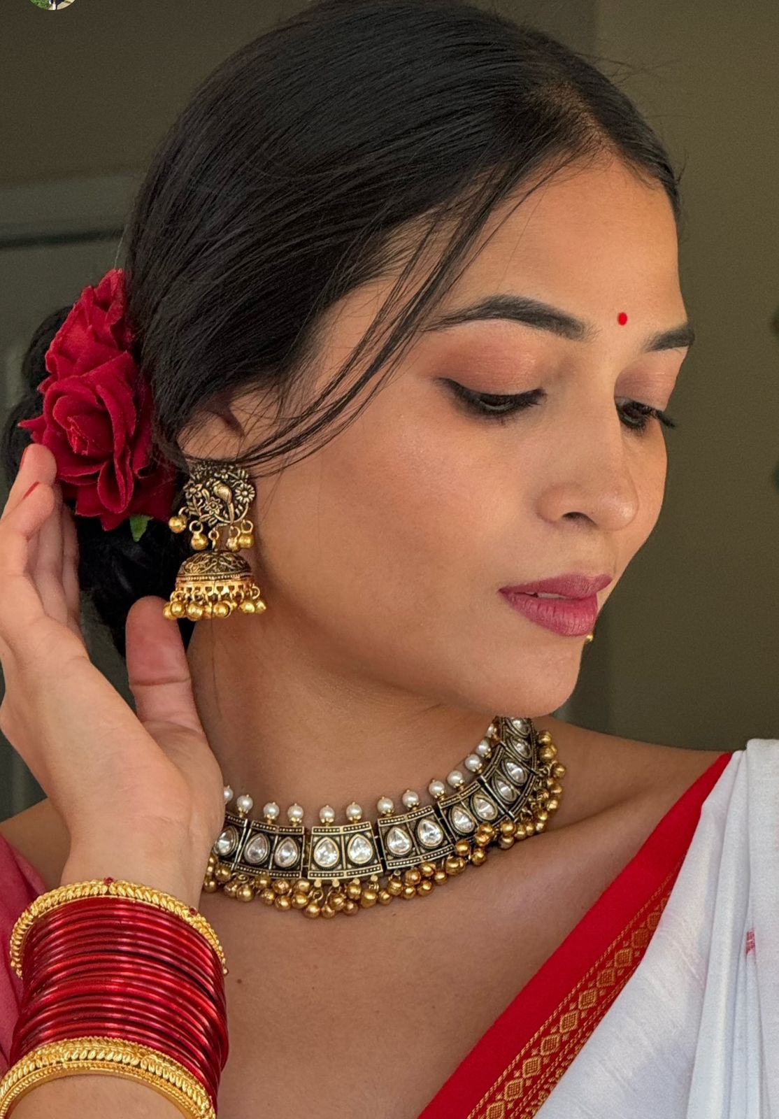 Norika necklace set - Golden