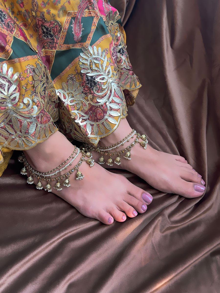 Mansi Anklet Payal – Indiatrendshop - Main Image