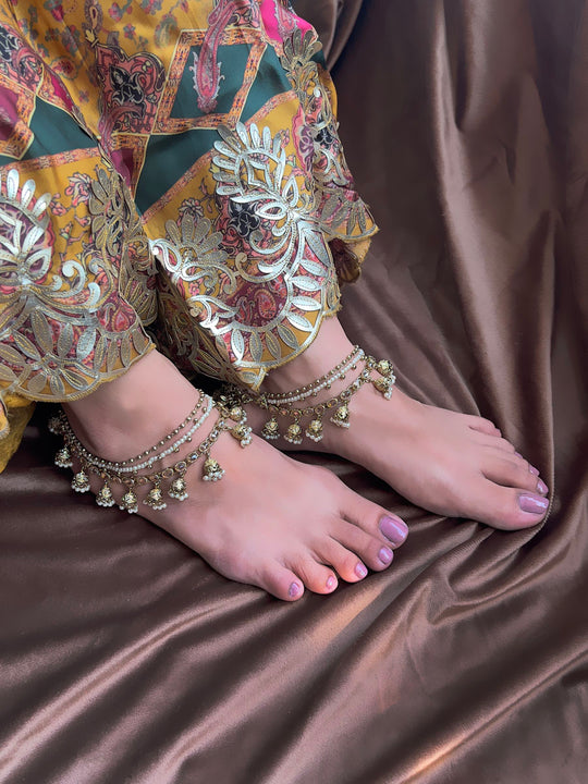 Mansi Anklet Payal-Gold