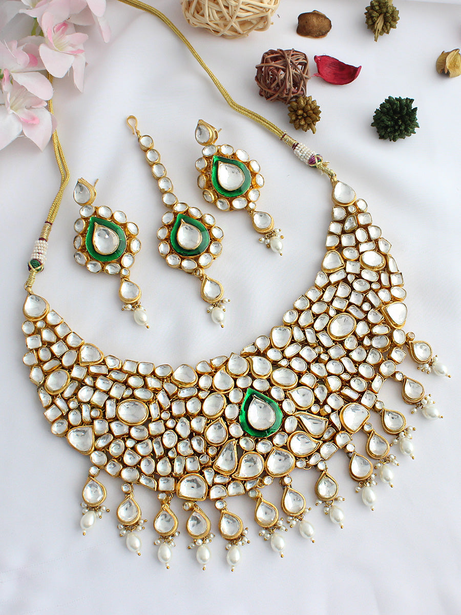 Rajasthan Bridal Set - White