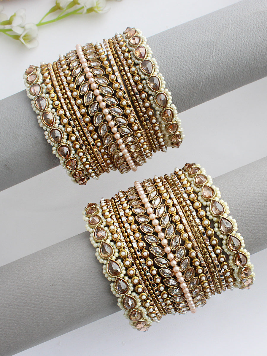 Ditya Bangle Set / Stack-Gold