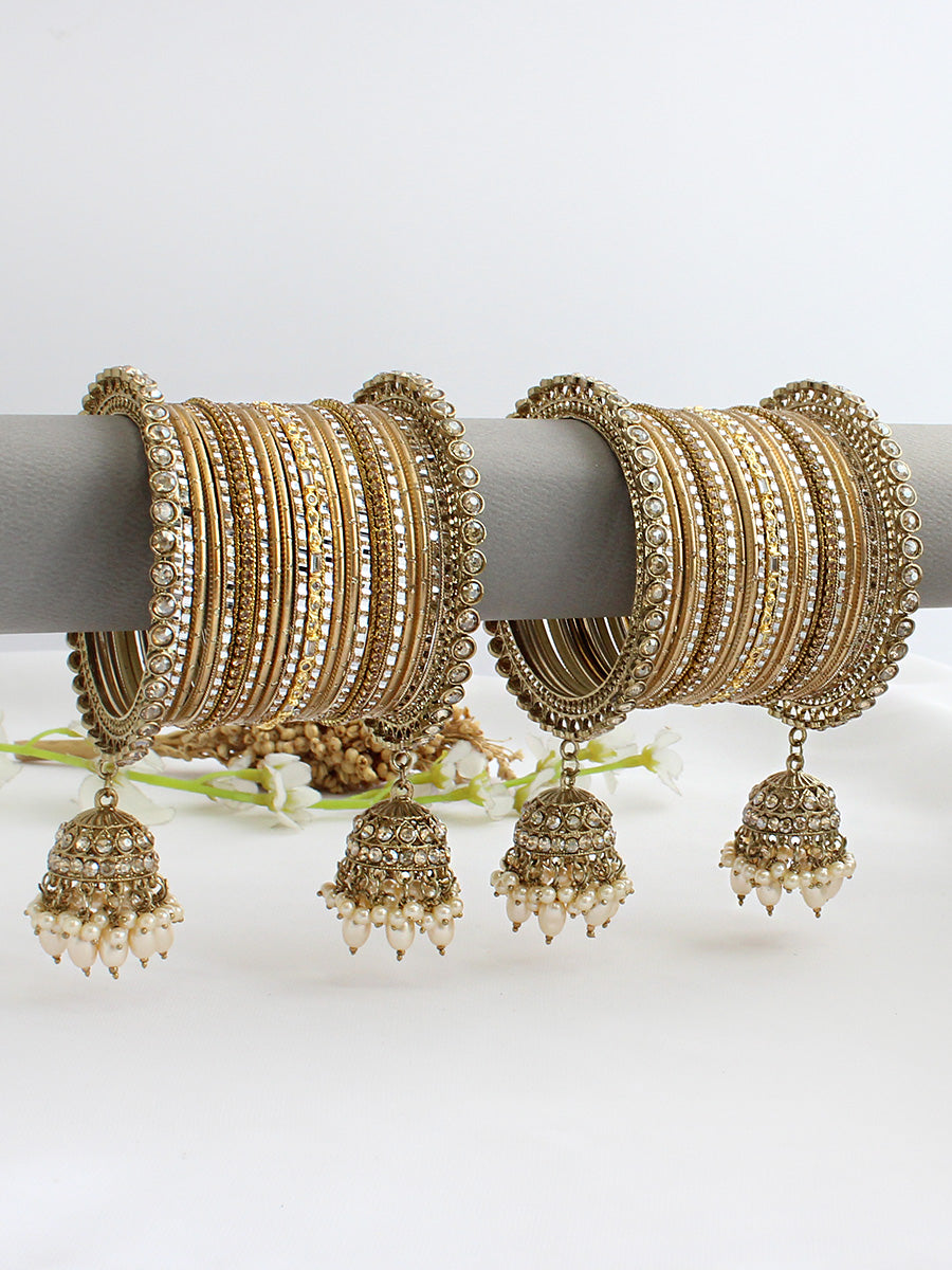Jiya Bangle Set / Stack-Gold