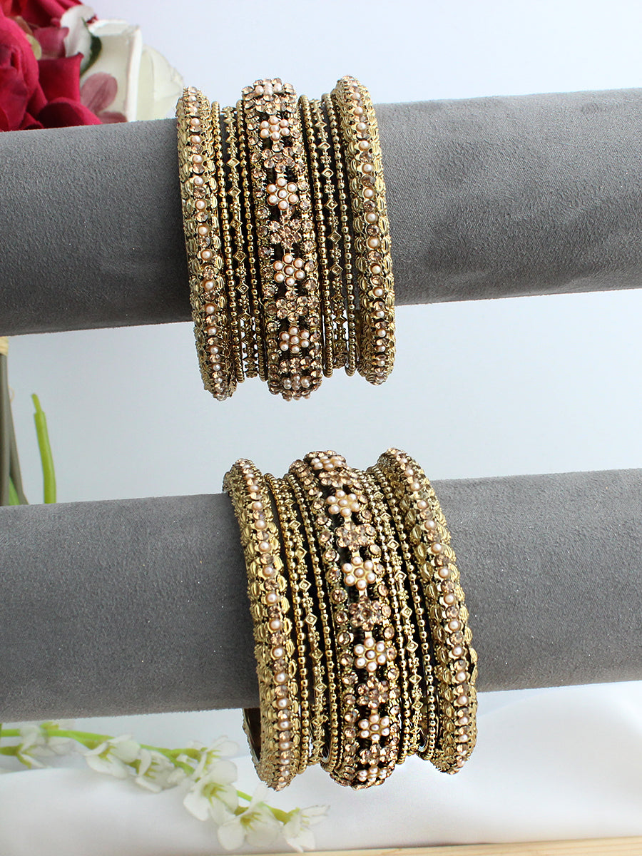 Sukanya Bangle Set / Stack-Gold