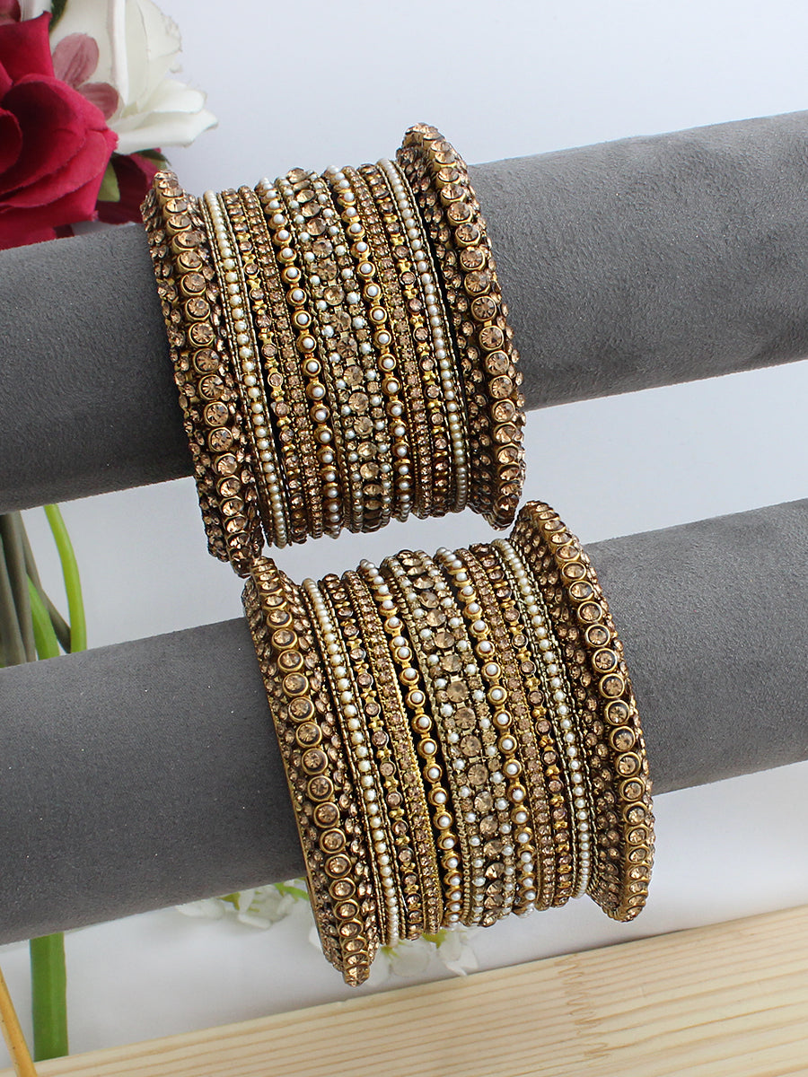 Atika Bangle Set / Stack-Gold