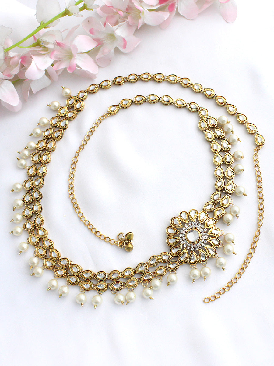 Rabia Waist Chain-White