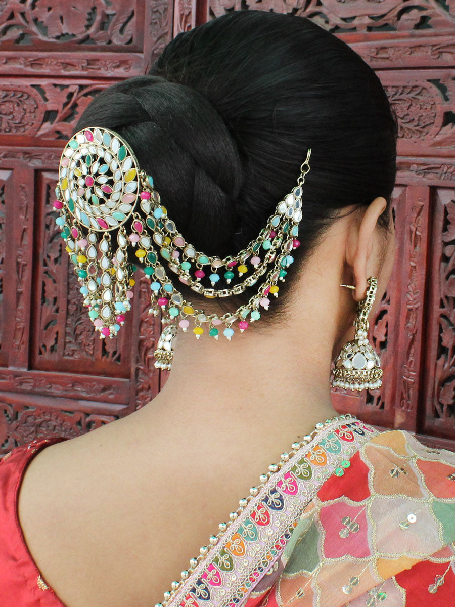 Rasika Mirror Hair Bun Pin – Indiatrendshop