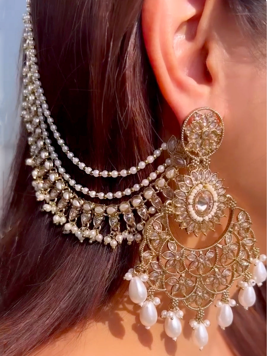 Minal Ear Chain – Indiatrendshop - Main Image