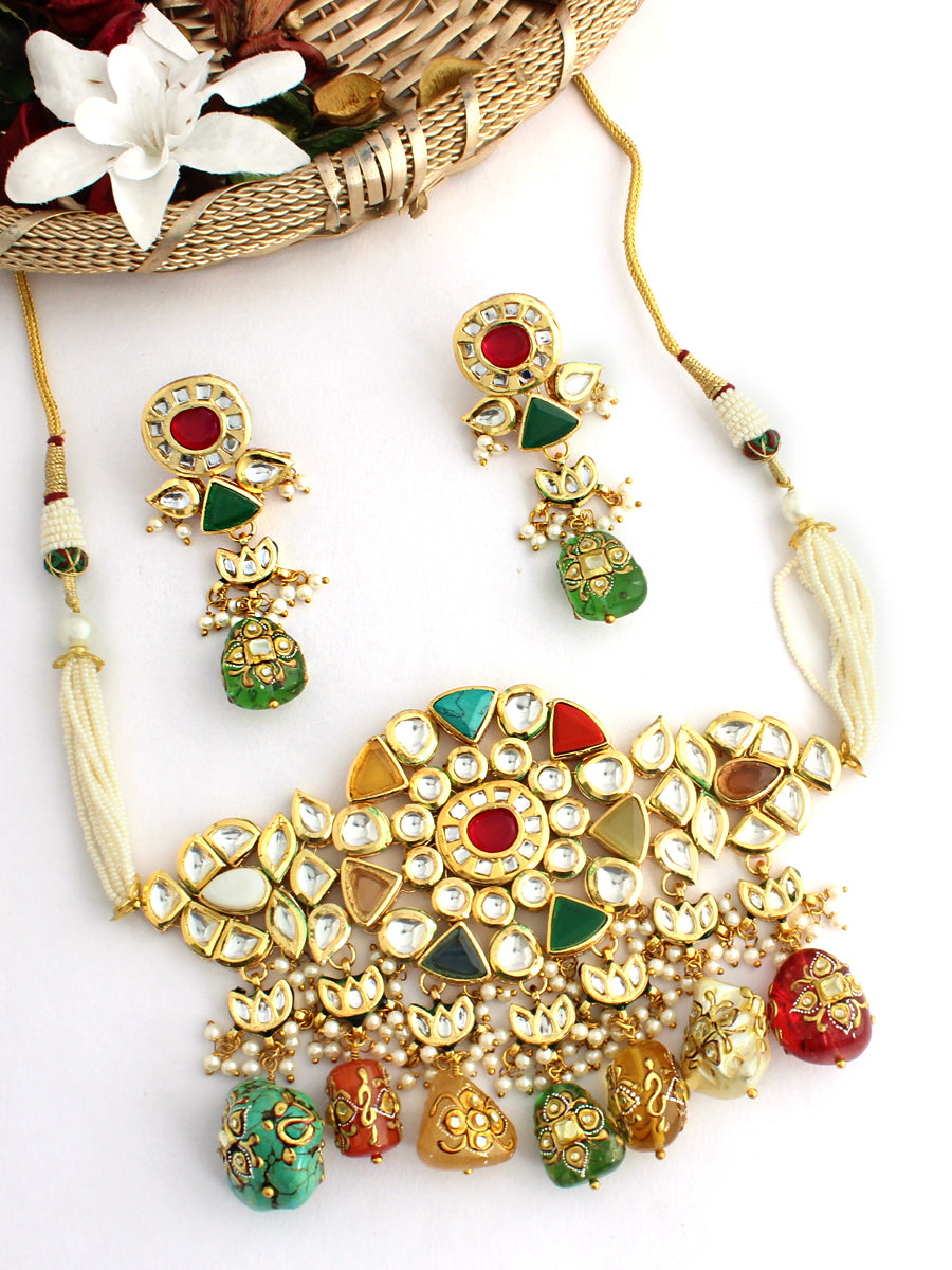 Raas Necklace Set