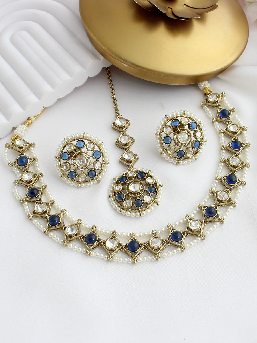 Vihani Choker Necklace set