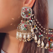 rasika earrings tikka set