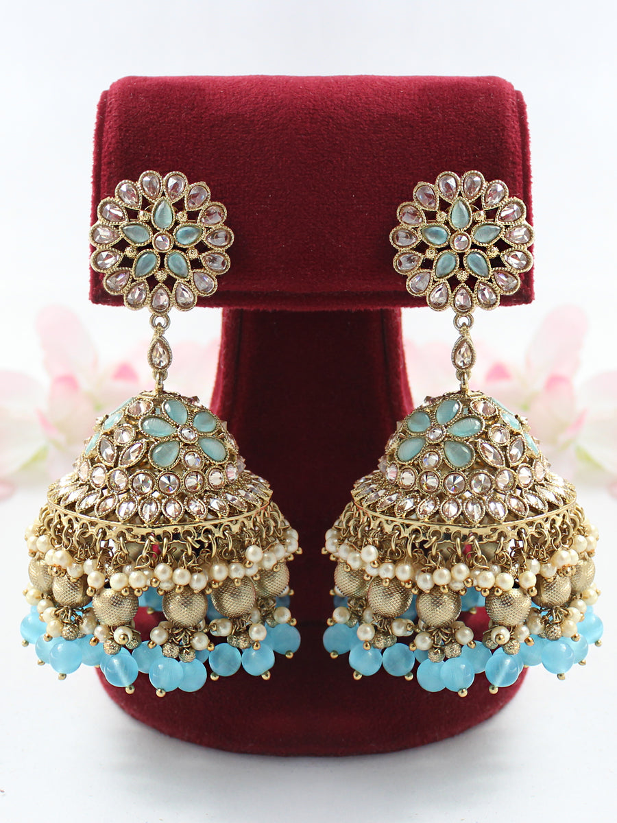 Shabina Earrings-Turquoise