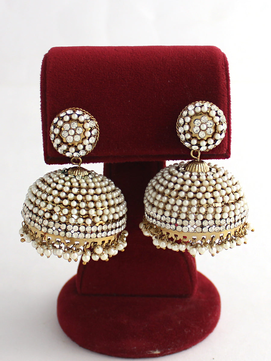 Hooria Earrings - Golden