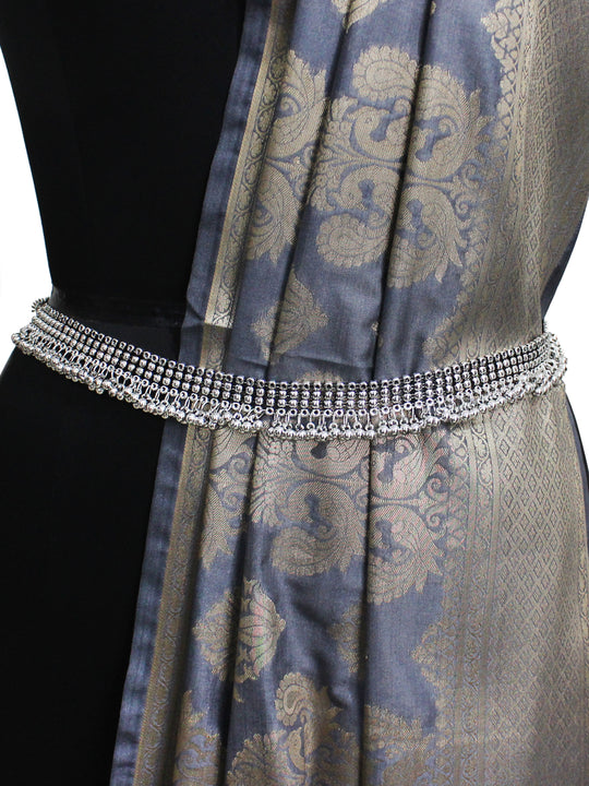 Preet Waist Chain-Antique Silver