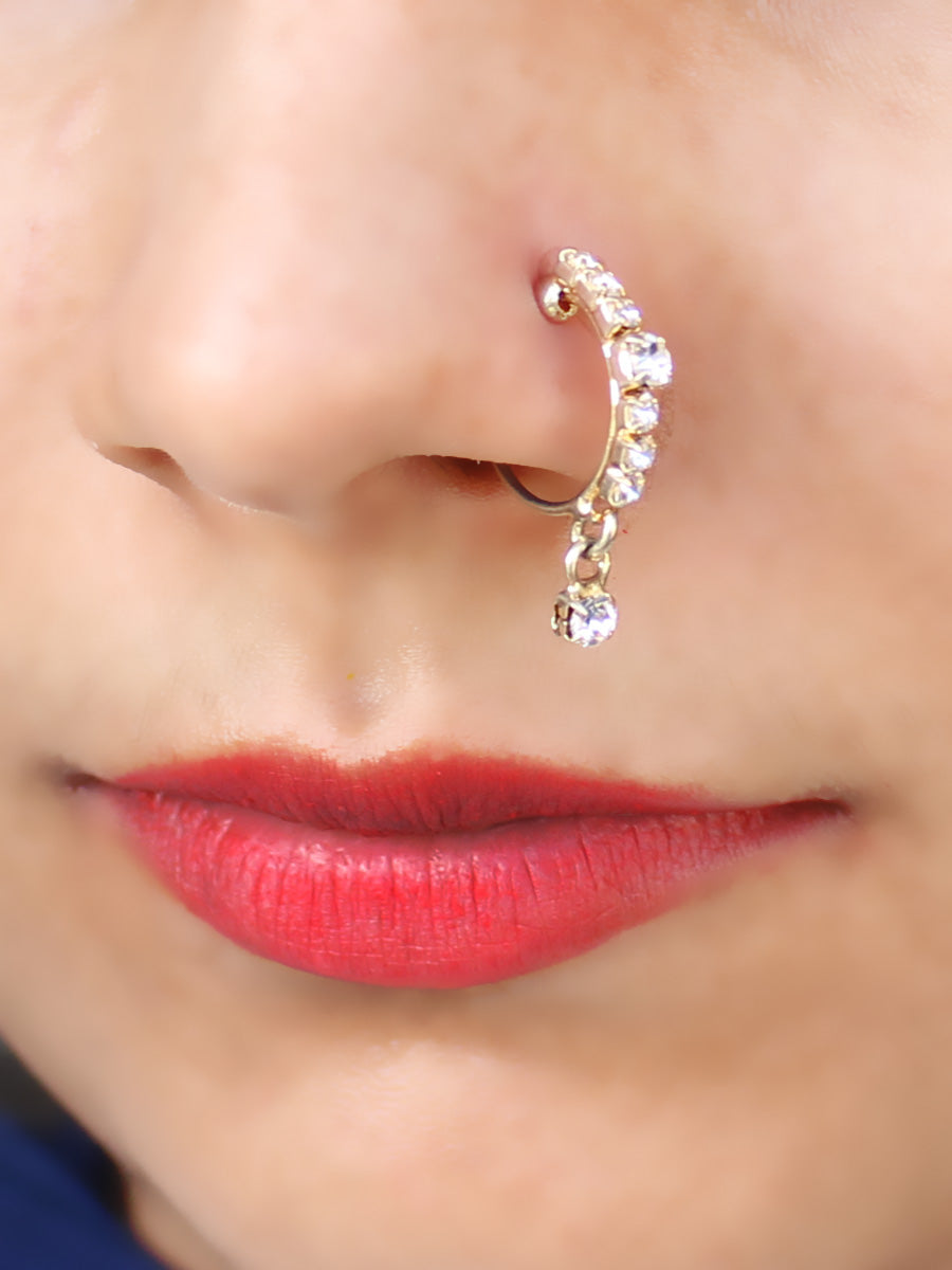 Ziya Nose Ring – Indiatrendshop - Main Image