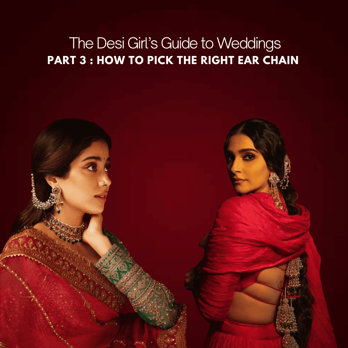How to Pick the Right Ear Chain for Every Look | Indiatrend