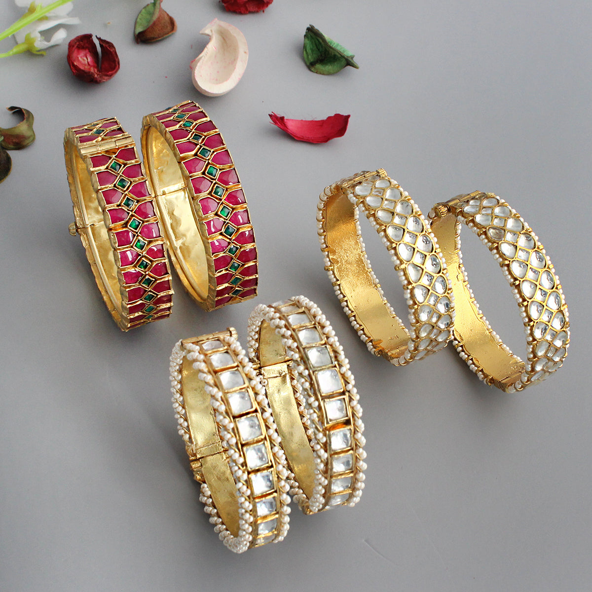 Kundan Bangles