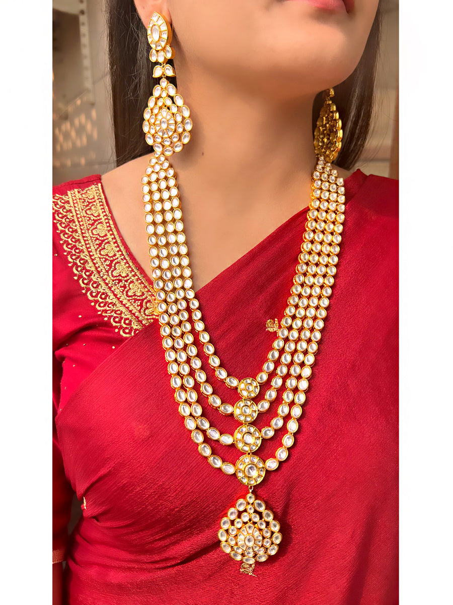 Sanvika Long Necklace Set