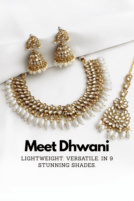 Dhwani Choker Necklace Set Mobile