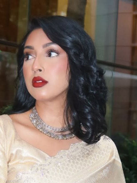 Lavika Layered Necklace Set-Gold