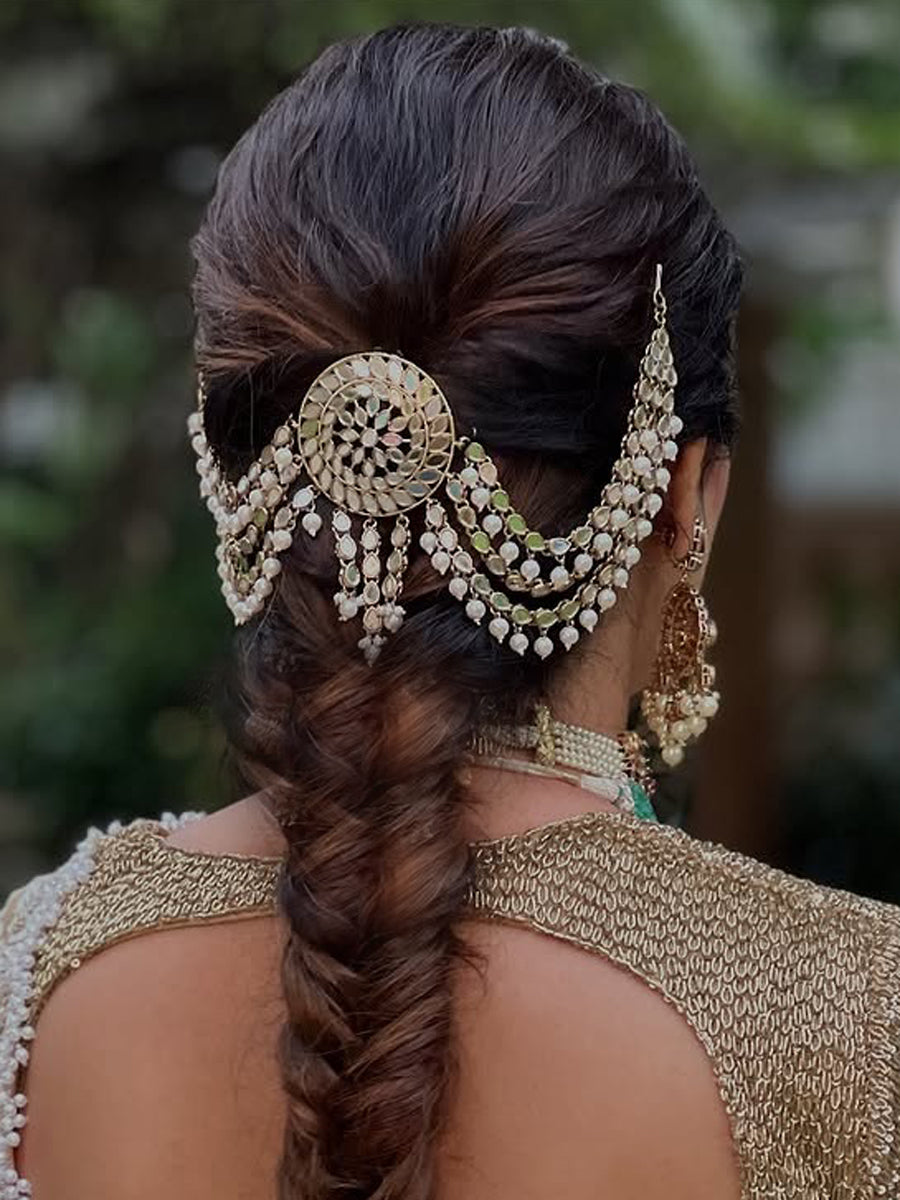 Rasika Mirror Hair Bun Pin
