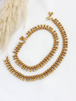 Navdha Anklet Payal-Gold