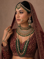Poorva Bridal Set-Green