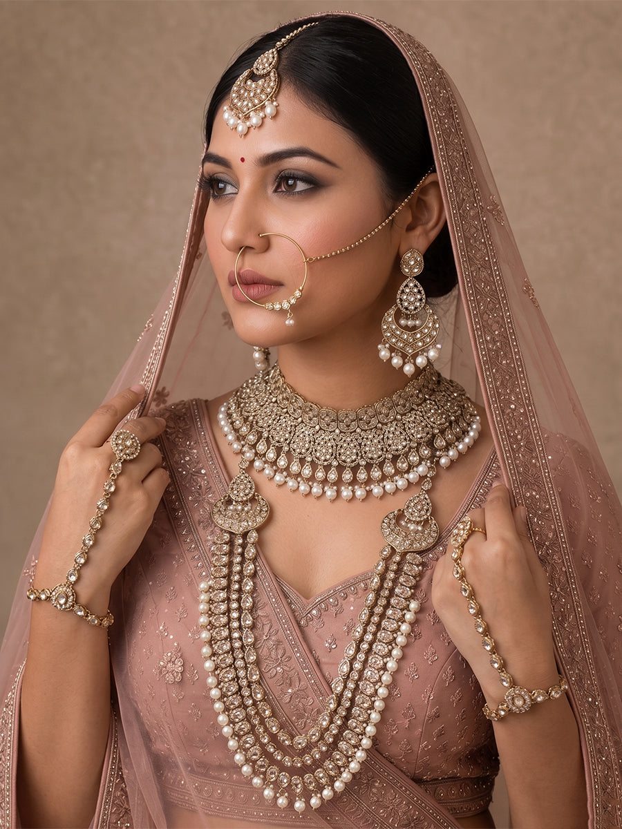 Rayma Bridal Set-Gold