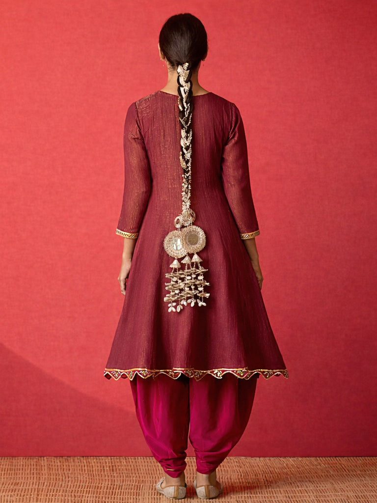 Simran Paranda / Parandi Hair  Accessories - Rose  Gold
