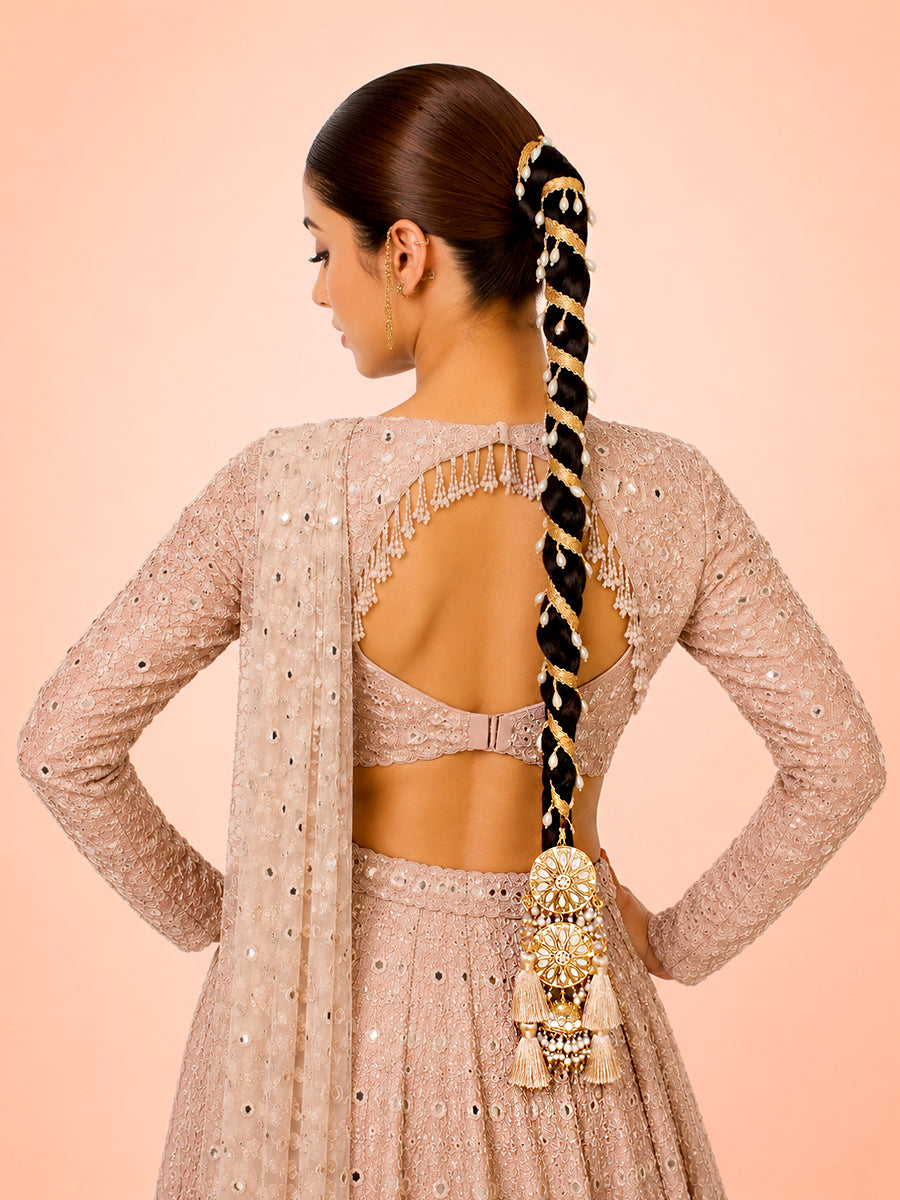 Shirin Warp Paranda Traditional Punjabi Hair Parandi for Weddings