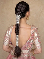 Mayra Mirror Decorative Hair Plait Lace-Gold