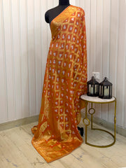 Dhruvi Dupatta - Dark Orange