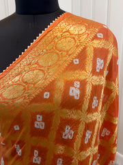 Dhruvi Dupatta - Dark Orange