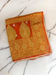 Dhruvi Dupatta - Dark Orange