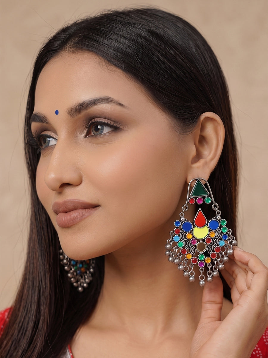 Faiza Earrings-Multicolor