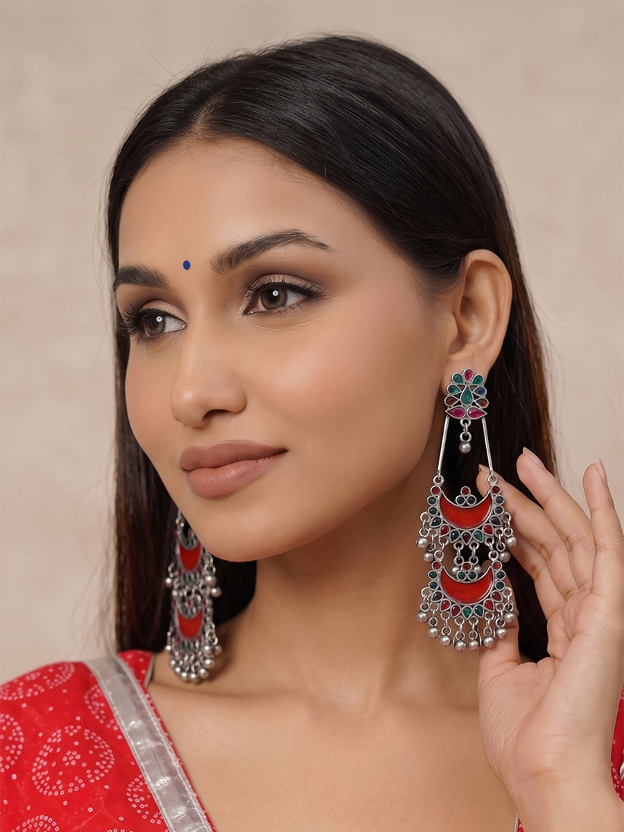 Fiza Earrings - Multicolor