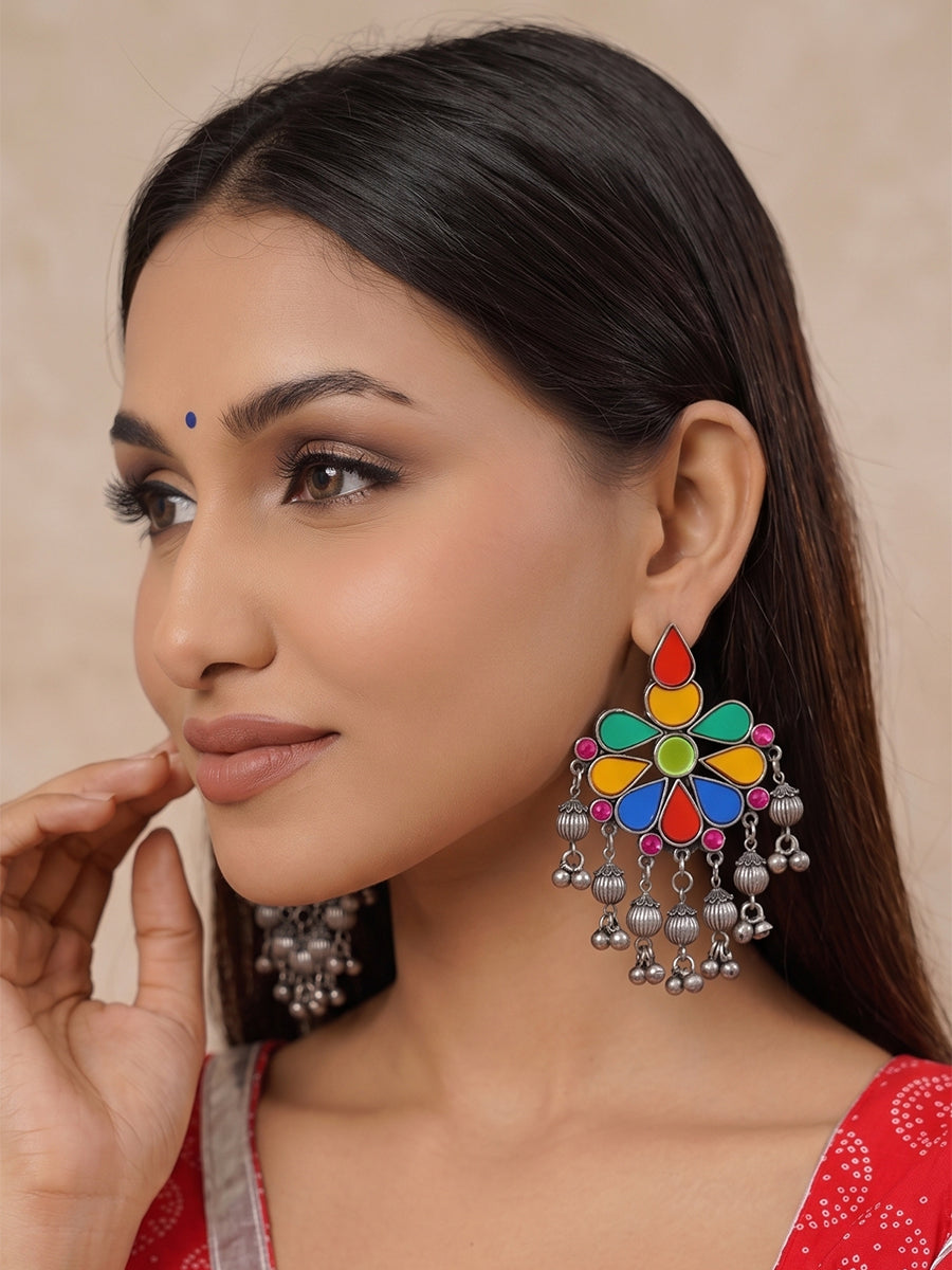 Nora Earrings-Multicolor