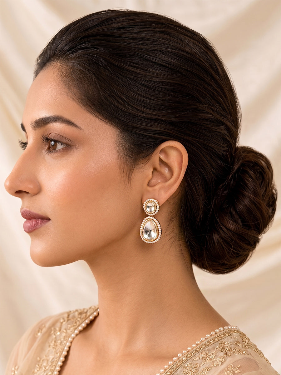 Malvika Earrings - Rose Gold