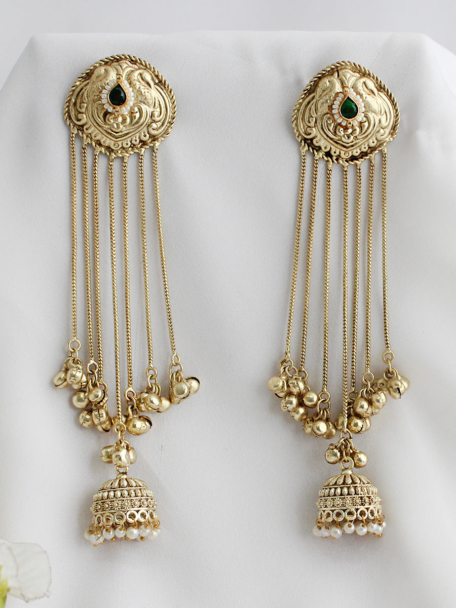 Prakruti Long Jhumka / Jhumki Earrings
