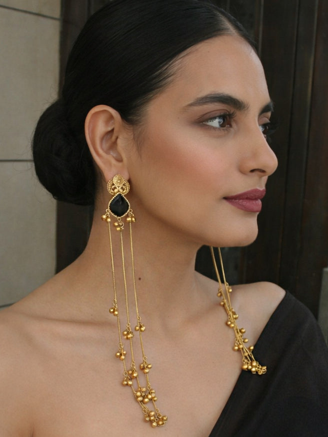 Pranjal Long Earrings