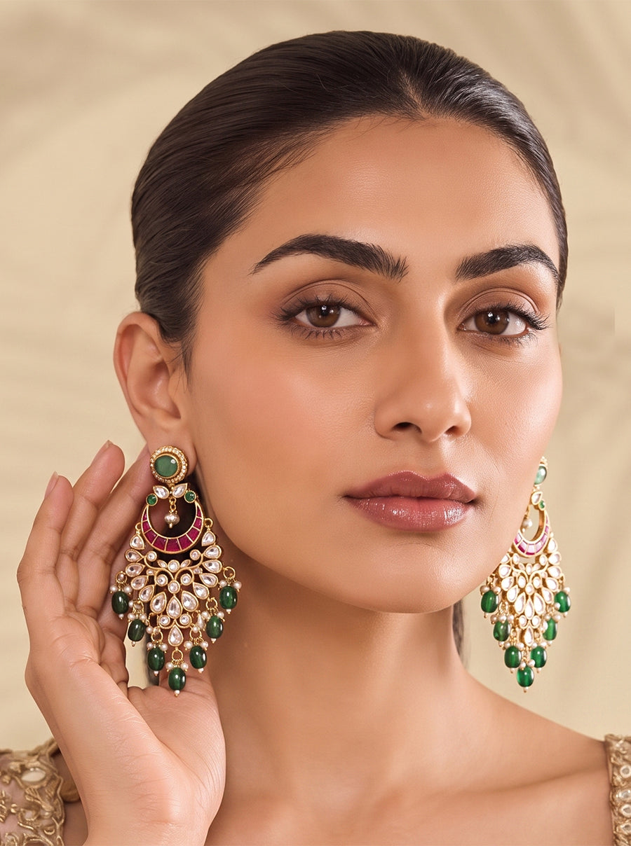 Prerna Earrings-Multicolor