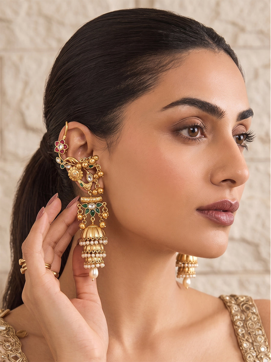 Masakali Kanphool Earrings-Multicolor