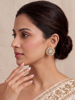 Aranya Stud Earrings-Gold