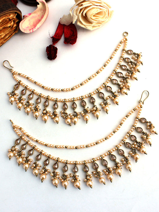 Tamanna Ear Chain-Gold